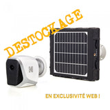 Pack Caméra autonome W101 & Panneau solaire SP101 (W101SP) - DESTOCKAGE